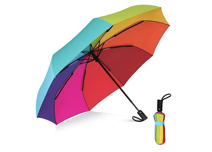 colored umbrella
